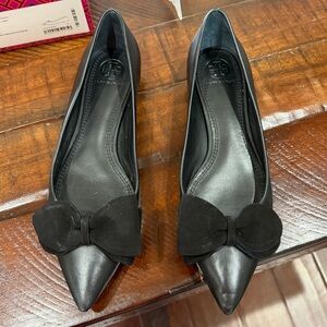 Tory Burch Black Rosalind Ballet Flat